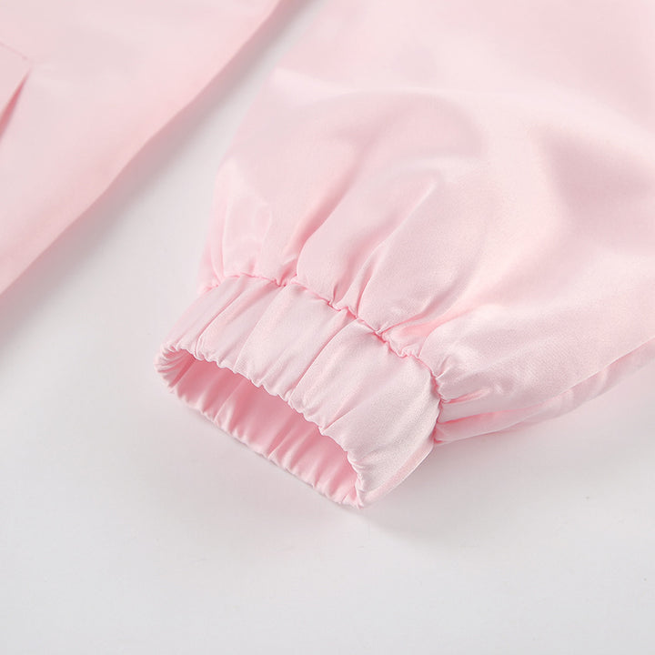 Dame Oversized Blousonjakke med afslappet snit og elastiske manchetter Stilla