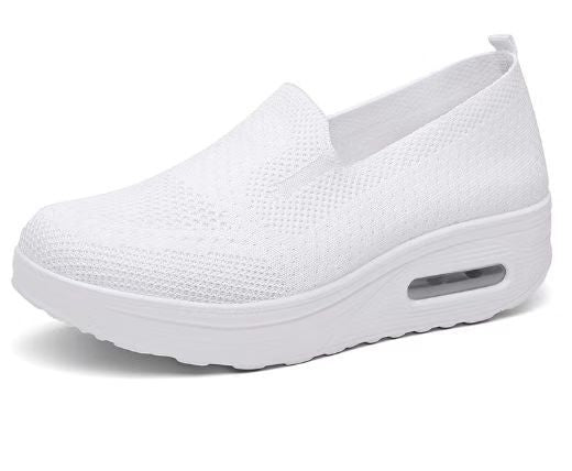 Dame Slip-On Sneakers med luftdæmpning og respirabelt overmateriale Stilla