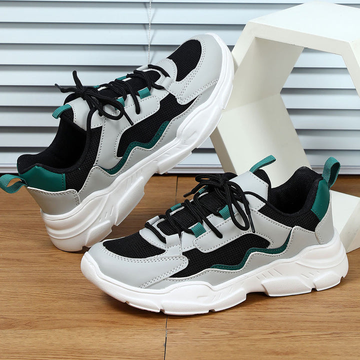 Damer Sporty Chunky Sneakers med åndbart mesh-design og skridsikker sål Stilla