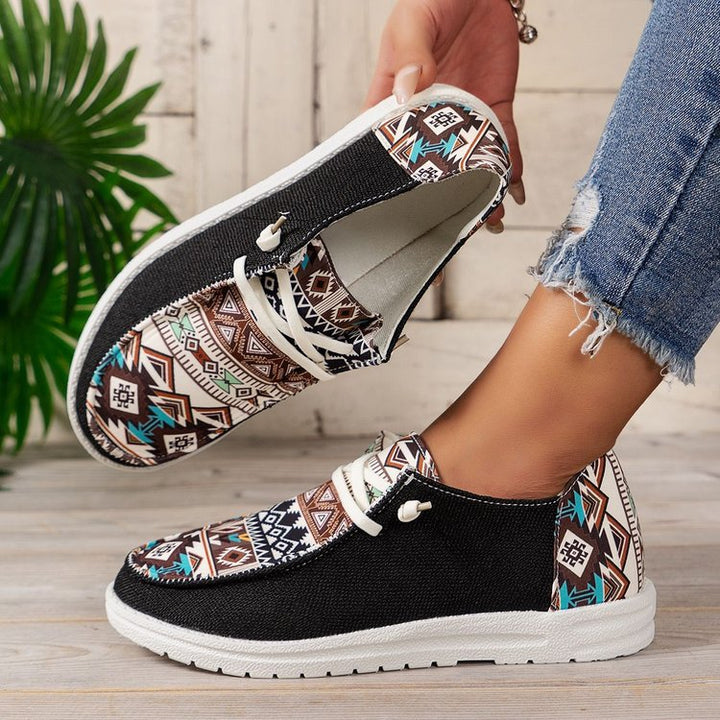 Dame Sporty Sneakers Stilla