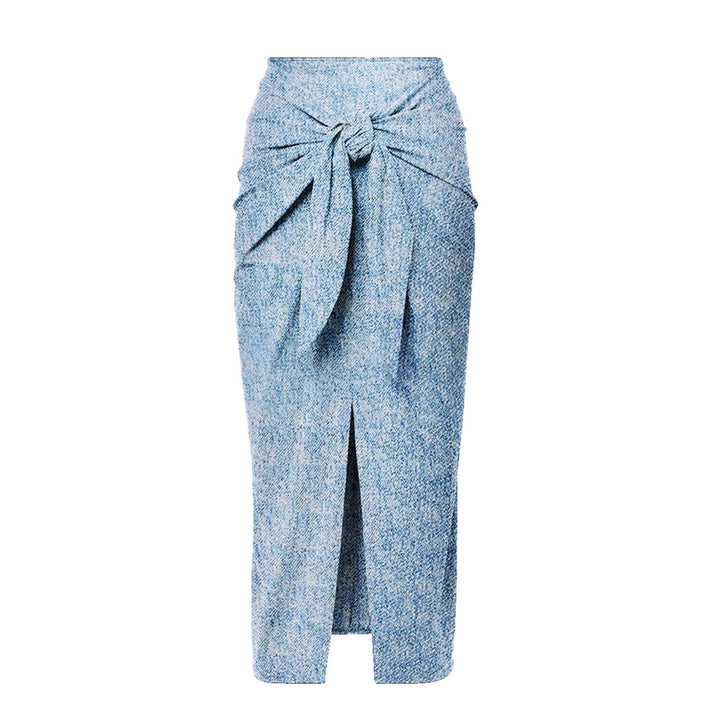 Dame Bikiniset med Wrap-Nederdel Skovae
