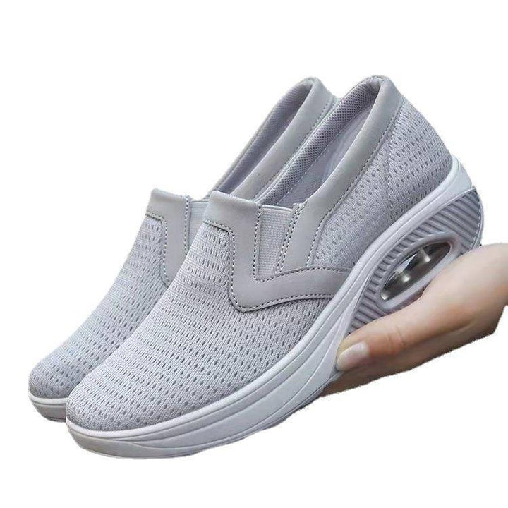 Dame Slip-On Sneakers med luftpolstring og åndbart overmateriale Stilla
