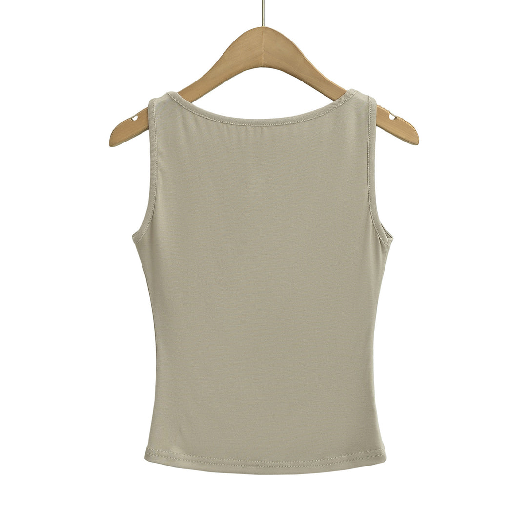 Dame sporty tanktop med sømløs forarbejdning og åndbart stof Stilla