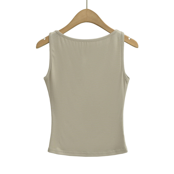 Dame sporty tanktop med sømløs forarbejdning og åndbart stof Stilla