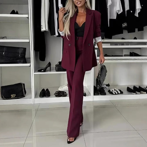Dame Elegant og moderne Blazer-sæt Stilla