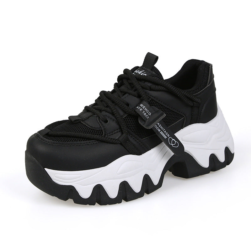 Dame Sporty Chunky Sneakers med stødabsorberende sål og innovativ mesh-konstruktion Stilla