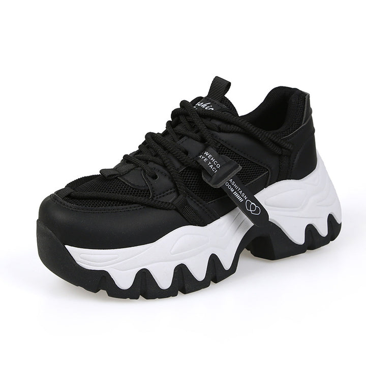 Dame Sporty Chunky Sneakers med stødabsorberende sål og innovativ mesh-konstruktion Stilla