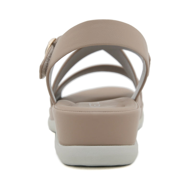 Dame komfortsandaler med ergonomisk design og moderigtig støttende hæl Stilla