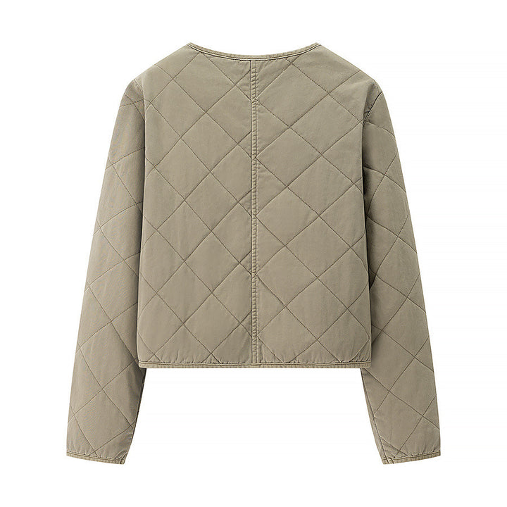 Kvinders quilted jakke med praktiske lommer og moderne snit Stilla