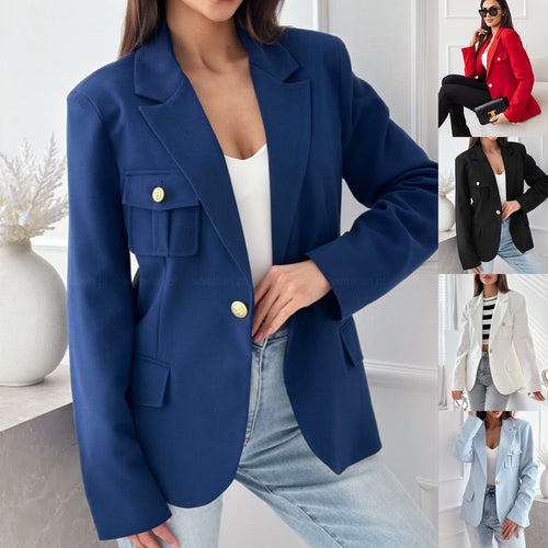 Kvinders blazer med praktiske lommer og elegante knapdetaljer Stilla