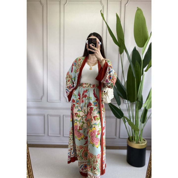 Damer Elegant Oversized Kimono-Style Cardigan Stilla