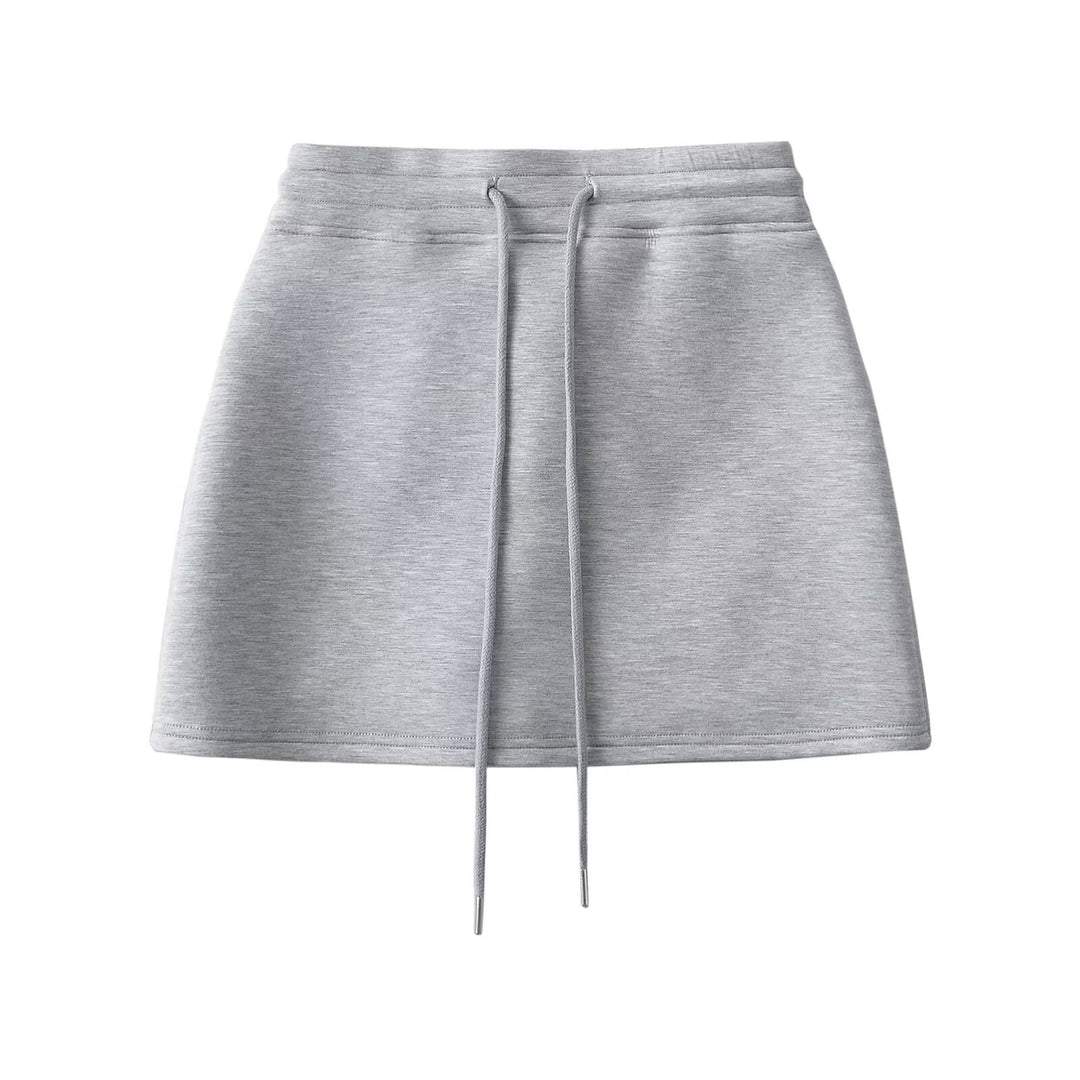 Dame Sporty Mini Nederdel med elastisk talje og justerbar snor Stilla