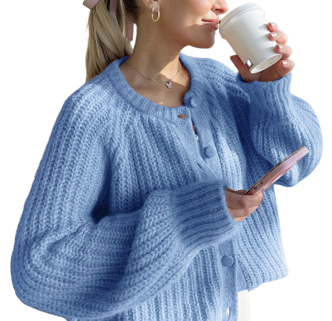 Dame Krammende Strikpullover Stilla