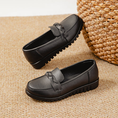 Femme Stilfulde Flettede Slippers Stilla