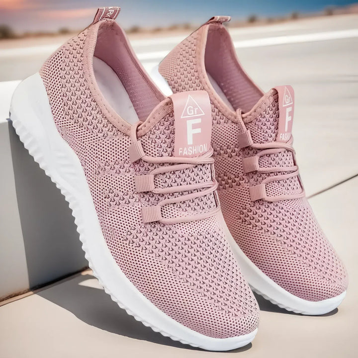 Dame åndbare sneakers i moderigtigt design Stilla