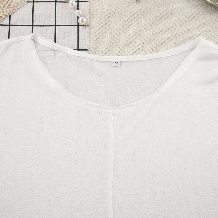 Dame behageligt lounge-sæt med cropped top og bred bukse Stilla
