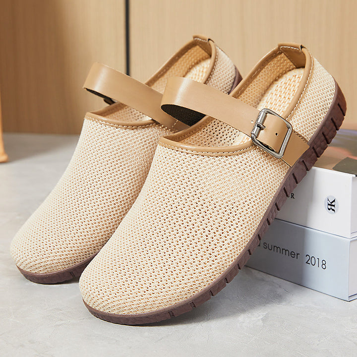 Dame Åndbare Clogs med justerbar rem og skridsikker sål Stilla