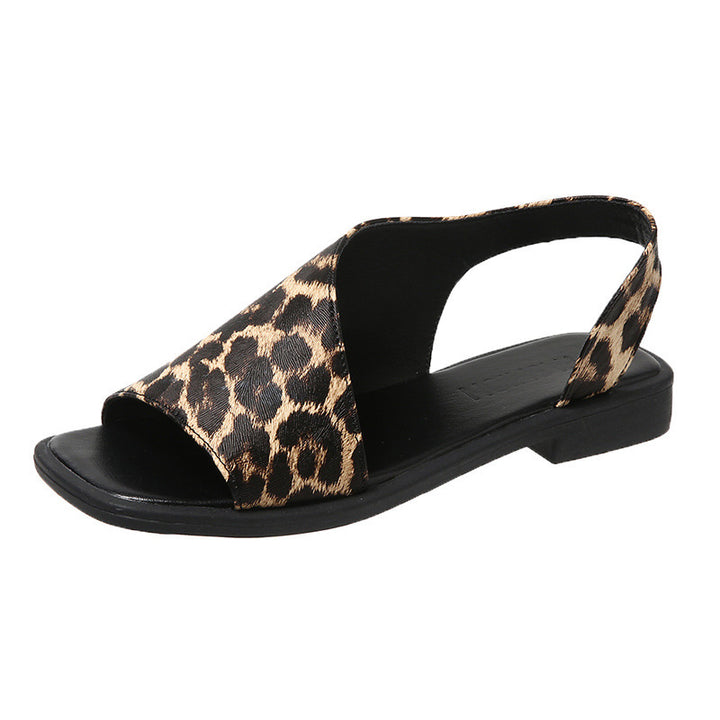 Dame Slide-sandaler med unikt skelet-design og åben hæl Stilla