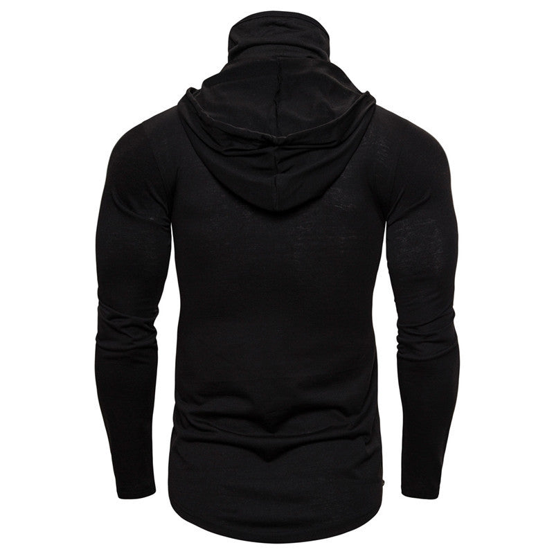 Herrer Grafik Langærmet Hoodie med Skelettryk Stilla