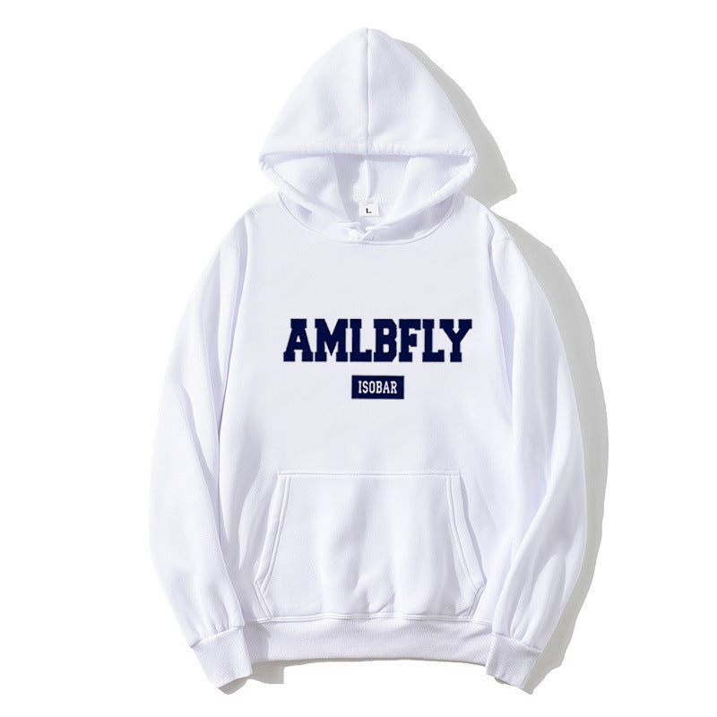 Kvinders hoodie med fashionable print Skovae