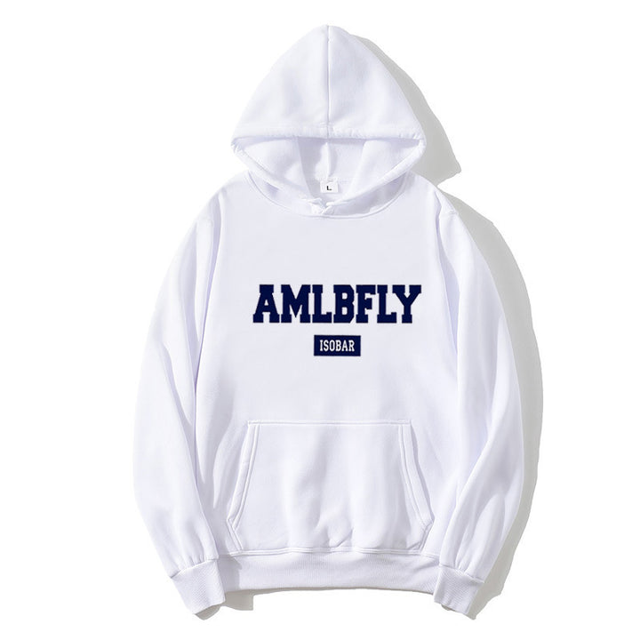 Kvinders hoodie med fashionable print Skovae