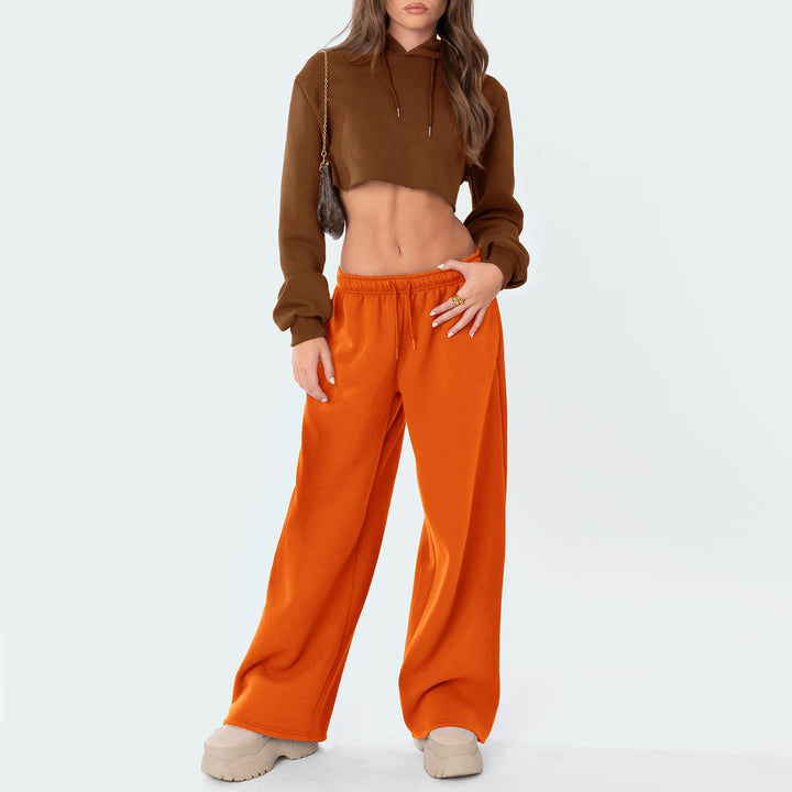 Dame løs skåret sweatpants Skovae