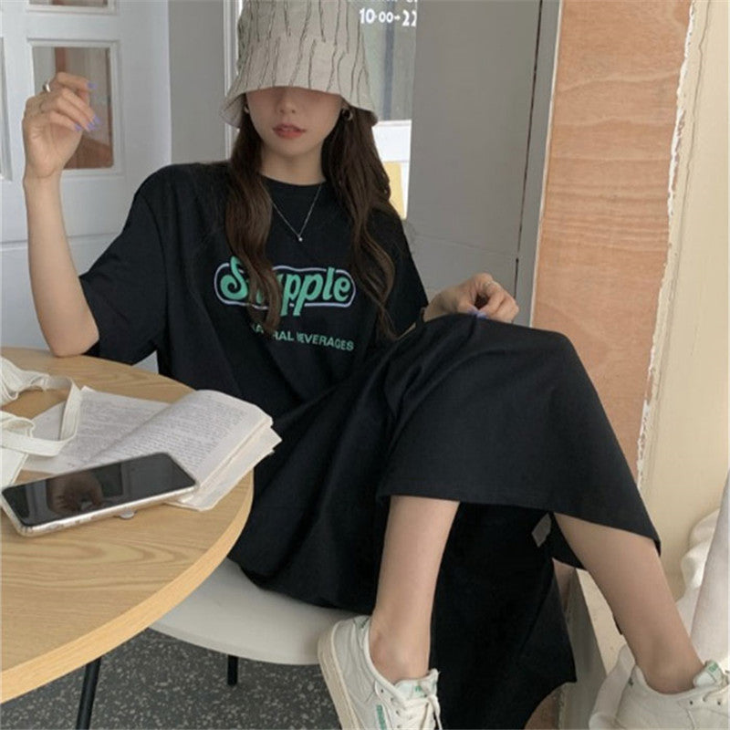 Femme Casual Grafisk Maxikjole Stilla