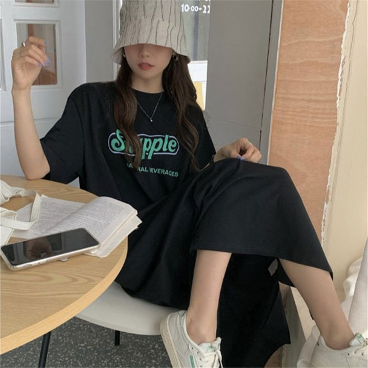 Femme Casual Grafisk Maxikjole Stilla