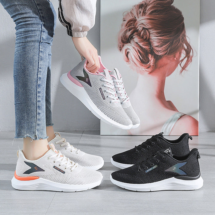 Damer Åndbare og fleksible sports-sneakers med dämpende sål Stilla