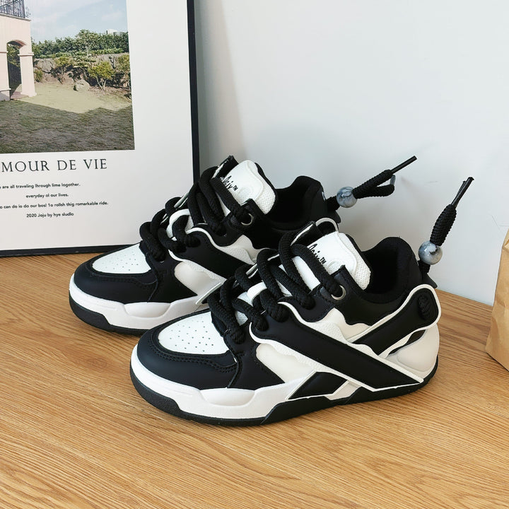 Dame Premium Sport Sneakers med sømløs mesh-overflade og innovativ snørresystem Stilla