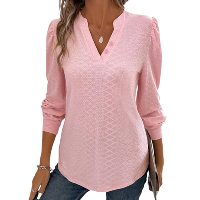 Damebluse med moderne strukturdesign Stilla