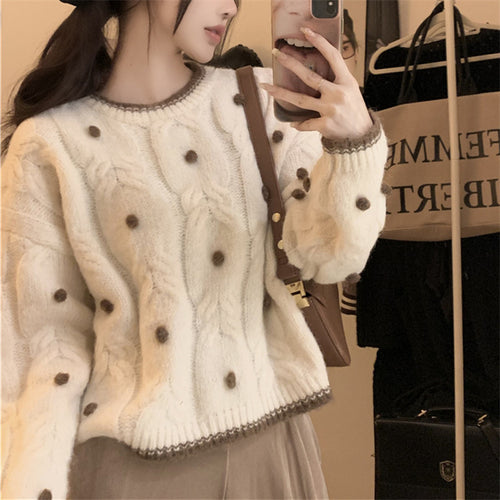 Kvinder Oversized Sweatshirt med Struktur Stilla
