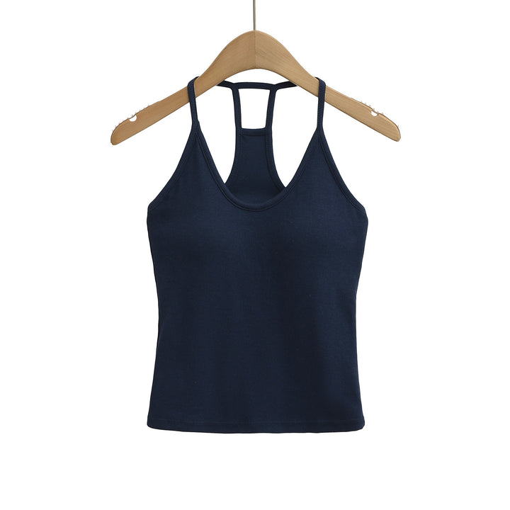 Dame Sports tanktop med racerback-design og åndbart bomuldsstof Stilla