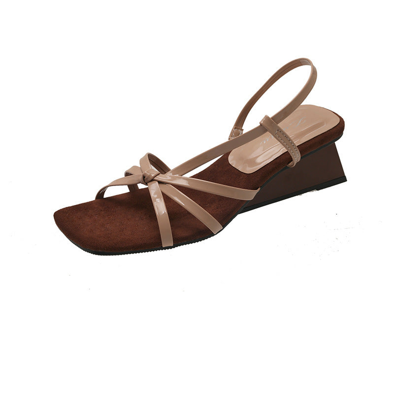Damer Elegante Åben Tå Slingback Vrist Sandaler Stilla