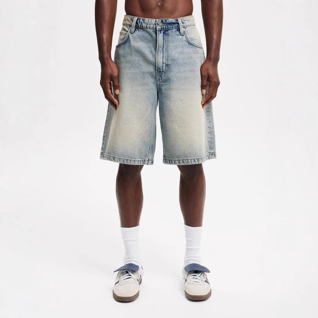Herre Jeansshorts Stilla