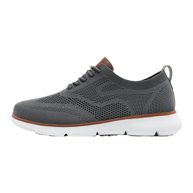 Herrer Let Åndbar Strik Sneakers Stilla 1749651480