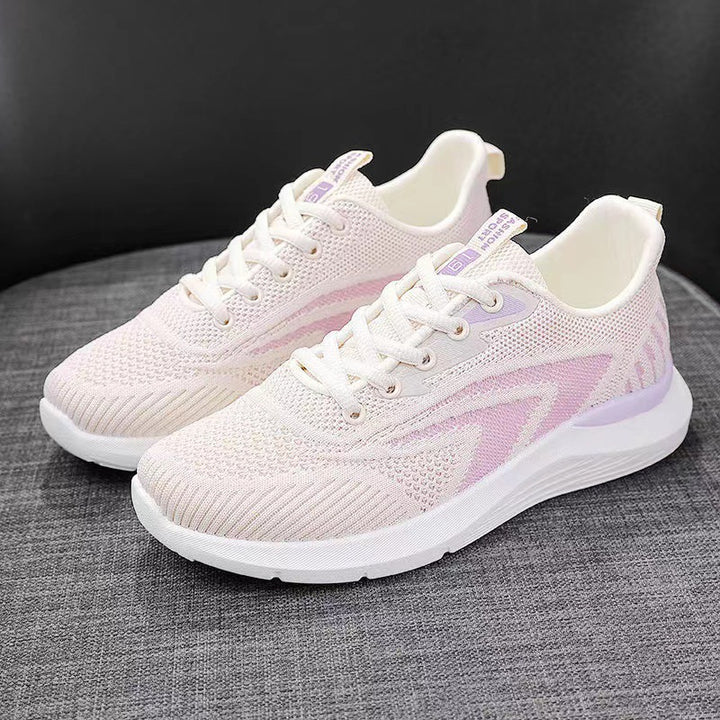 Herrer løbe- og fritidssneakers med åndbare mesh-overflade og fleksibelt såleprofil Stilla