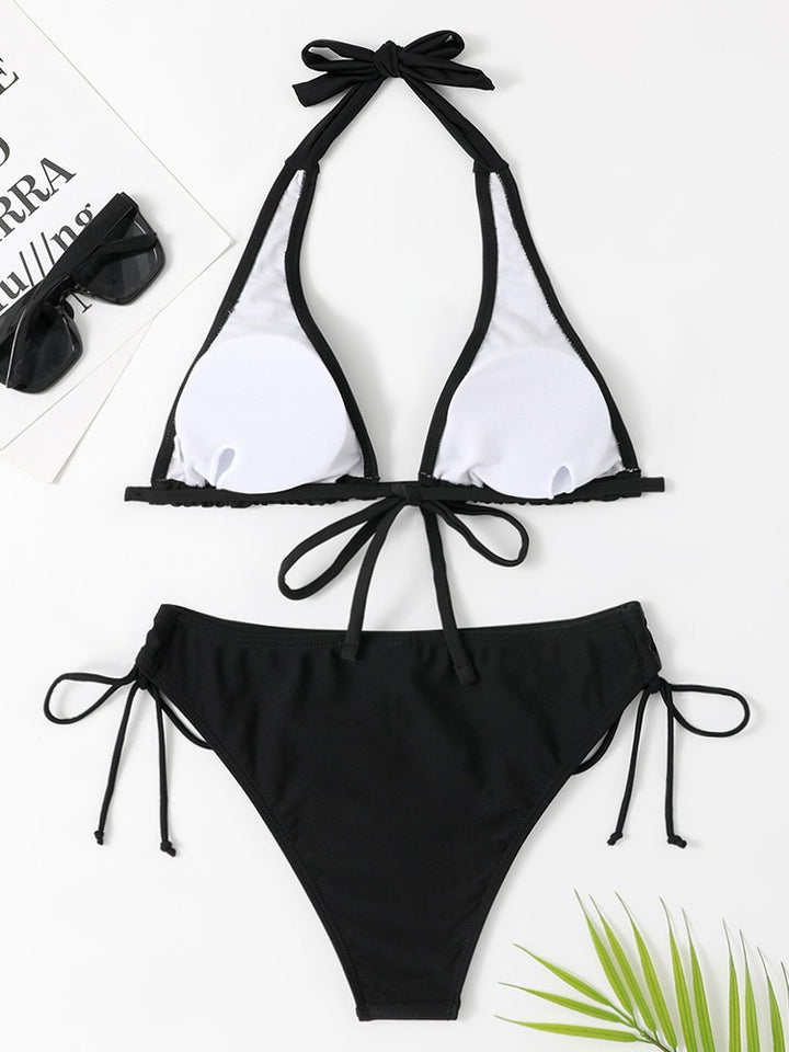 Dame Halterneck-Bikini-Sæt Stilla