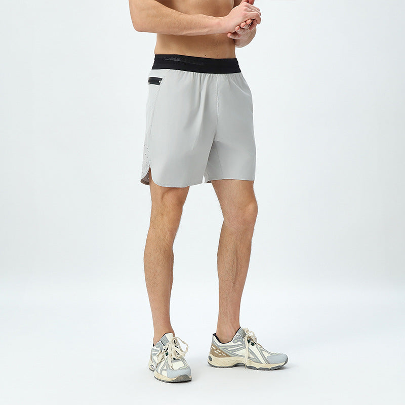 Herre sporty løbeshorts med praktisk indvendig lomme og elastisk talje Stilla