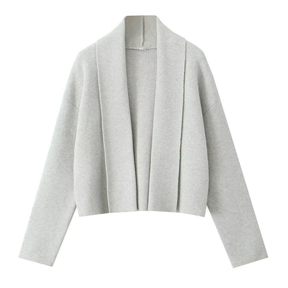 Femme Lækker Draperet Cardigan Stilla