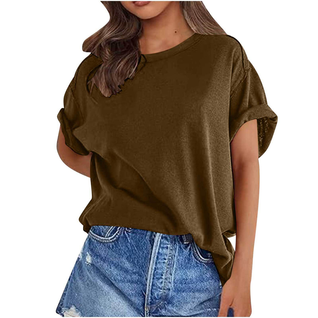 Damer Løs Overstørrelse T-shirt Stilla