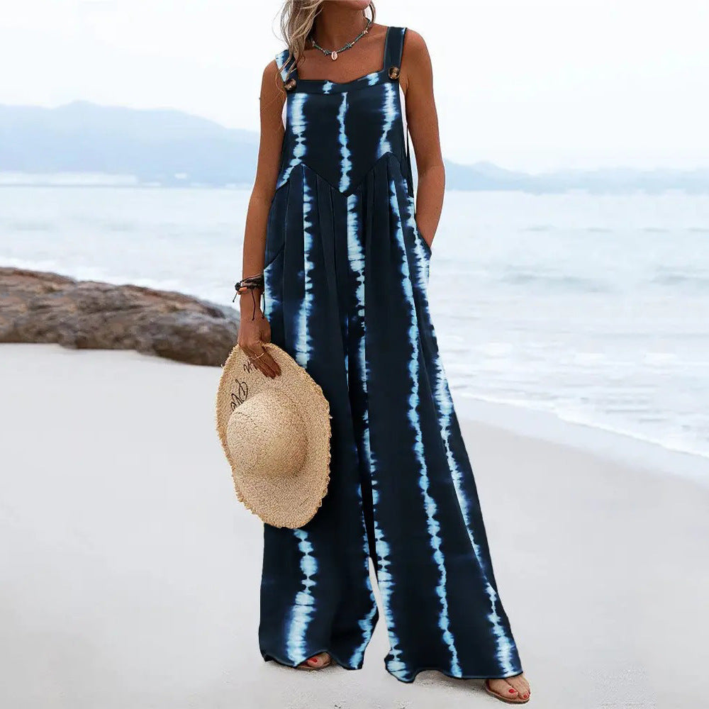 Dame Fritid Maxi Jumpsuit Stilla