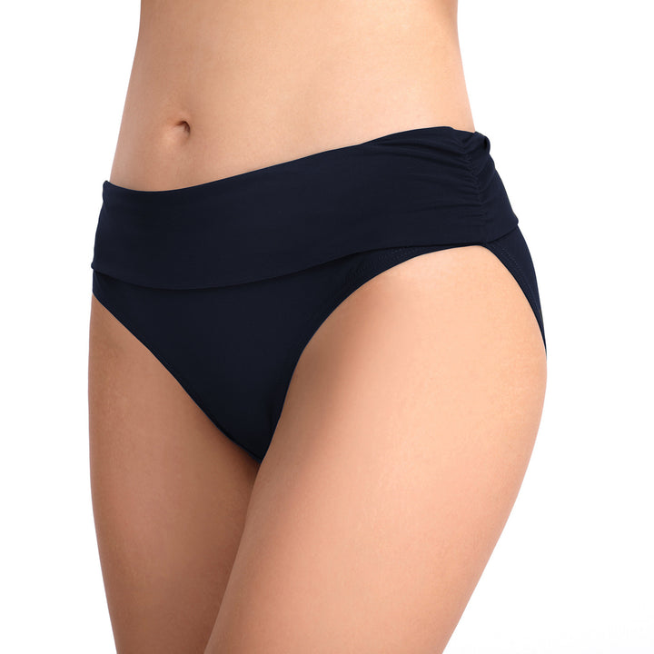 Dame Høj talje Badeshorts med elegant flæseindsats Stilla
