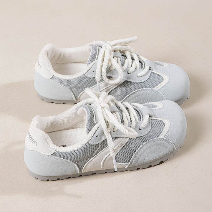 Dame Behagelige Sport Sneakers med åndbart mesh-overflade og fleksibelt såleprofil Stilla