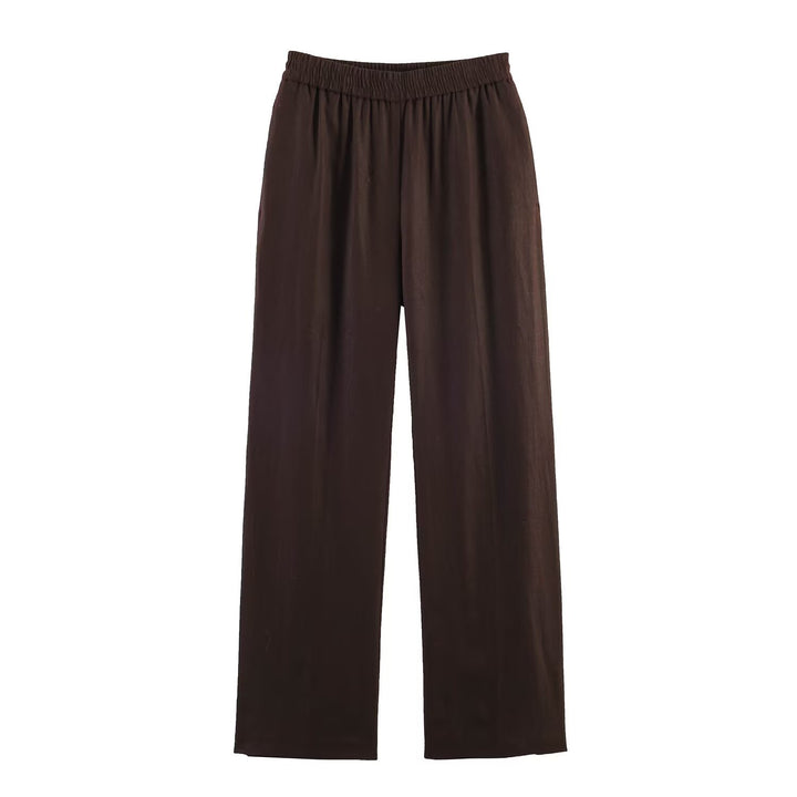 Dame elegant løs Culotte med elastisk talje Skovae