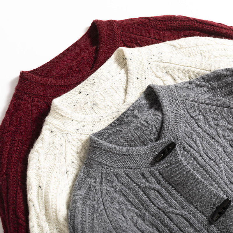 Femme Chunky Kabelstrik Cardigan Stilla