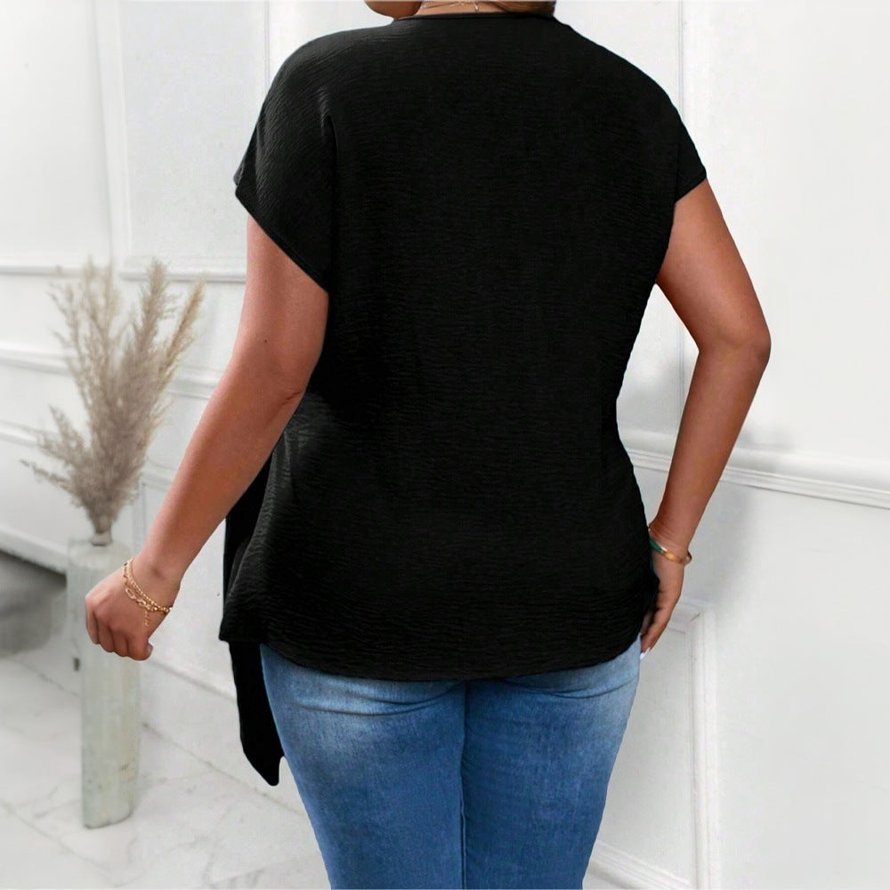 Dame V-Hals Top Stilla
