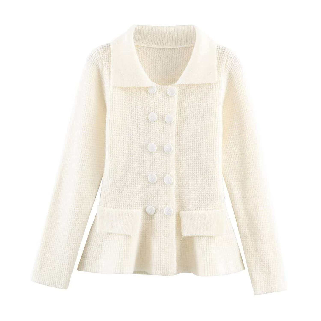Kvinders afslappede cardigan med en feminin silhuet Stilla