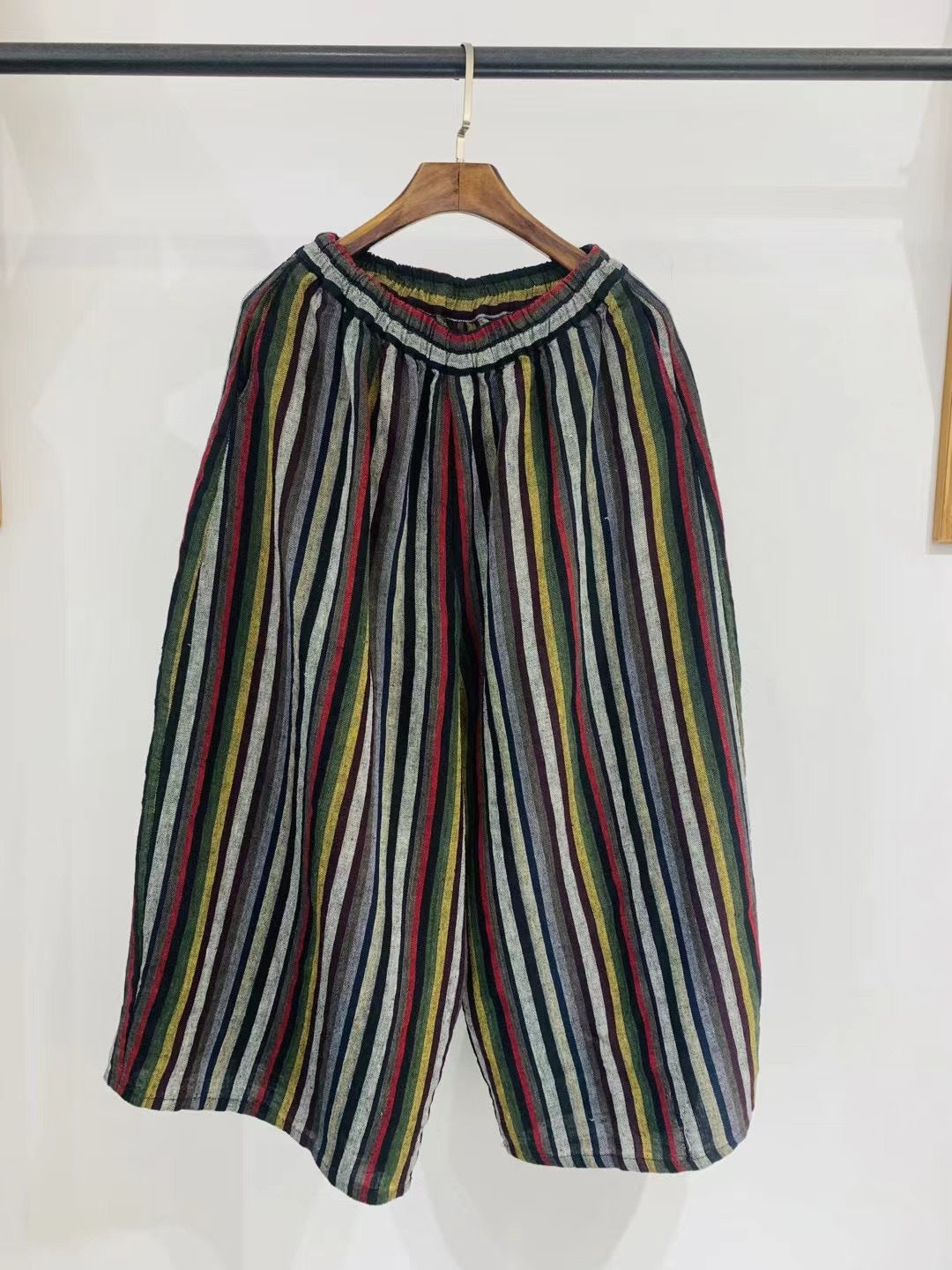 Femme Højtaljede Løs Pasform Culottes Stilla