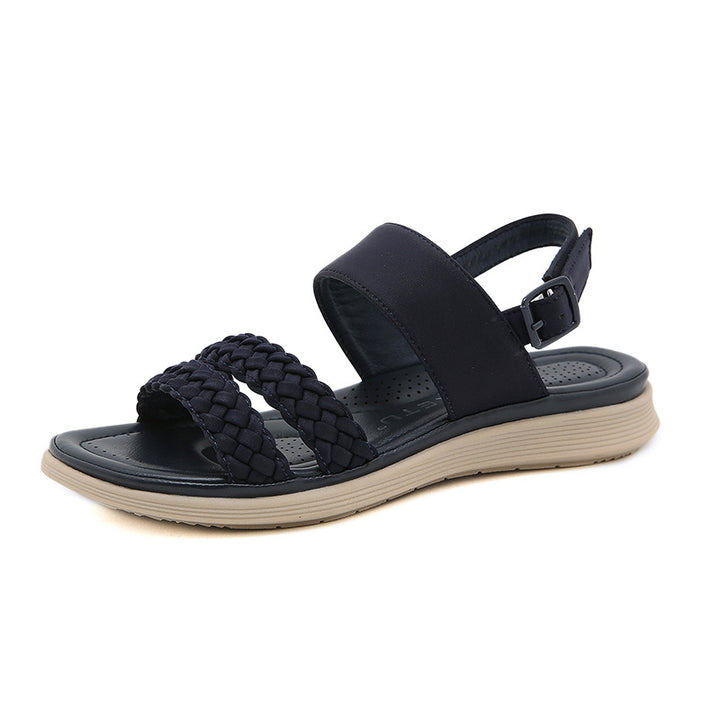 Dame sandaler med fleksibel sål og justerbar rem Stilla